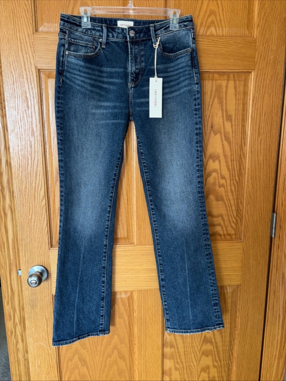 NWT DRIFTWOOD Kelly Dark Blue Boot Cut Jeans